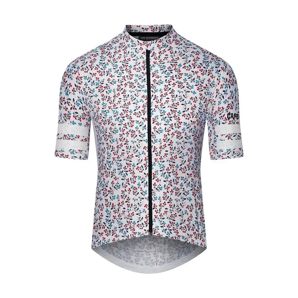 New Cafe Du Cycliste Summer Men's Cycling Jersey Breathable Short Sleeve Outdoor Sports Bicycle Clothing Maillot Ciclismo Hombre