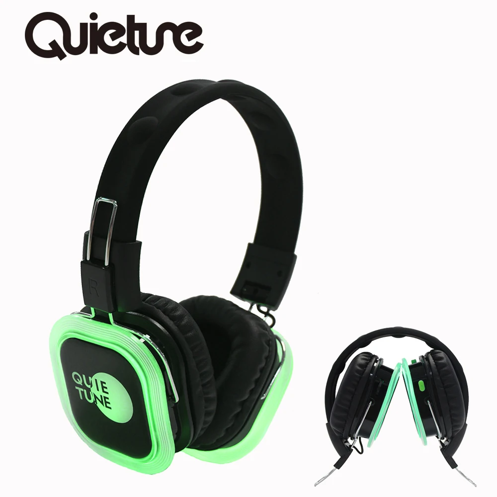 パーティー用サイレントディスコヘッドフォン (15ヘッドセット1tc-5