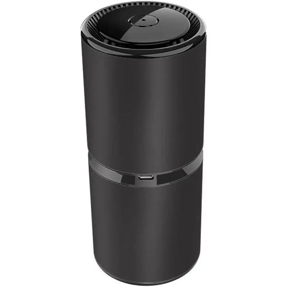 Mini-Car Air Purifier Dual USB Port Anionic Deodorizing Humidifier DC 5V Compact and portable design for cars trucks