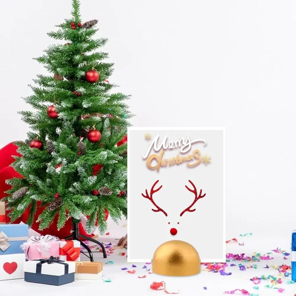 Gold Table Number Stand Wooden Durable Photo Card Postcard Display Stand Elegant Multipurpose Name Cards Holders
