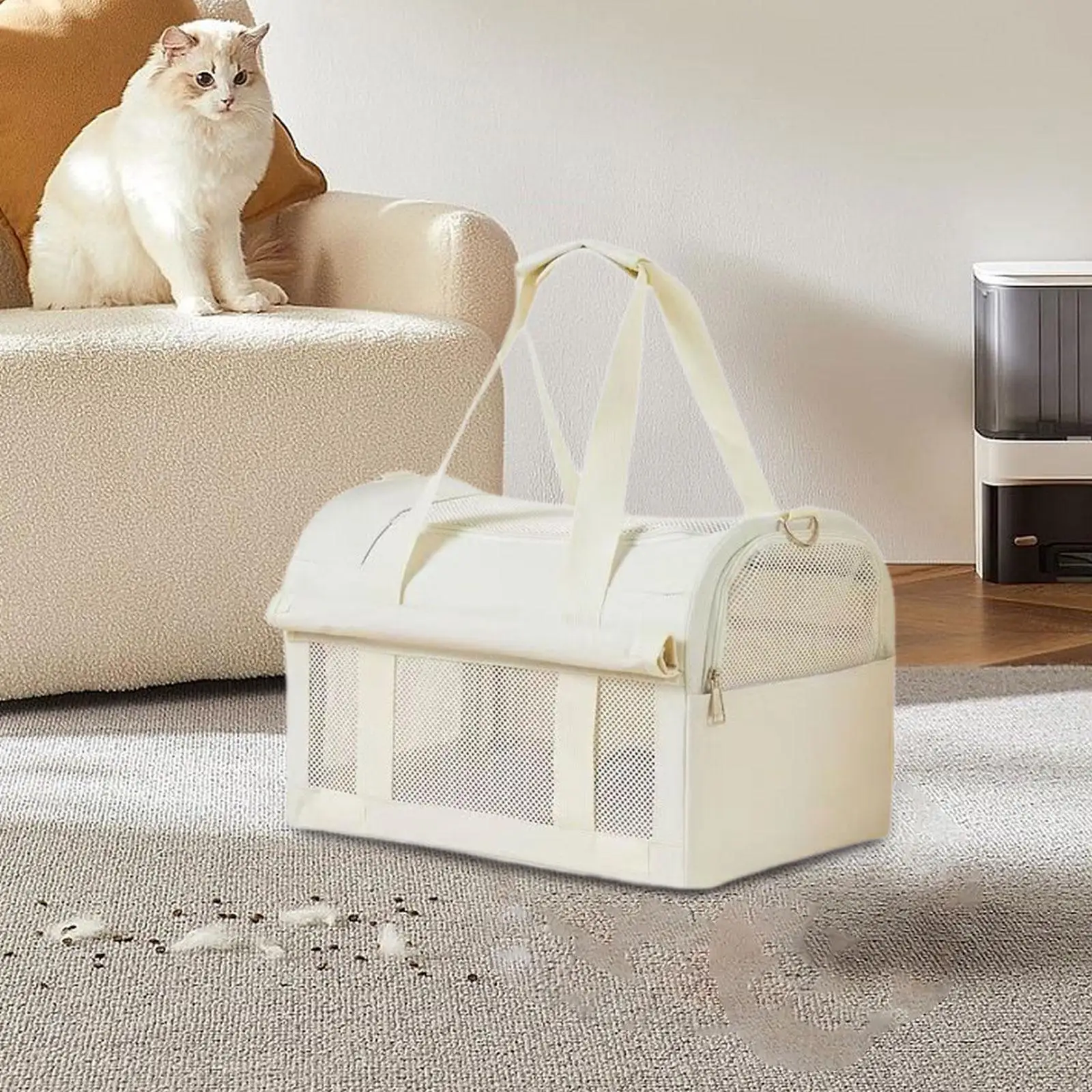 Pet Carrier Bag Mesh Handbag Lightweight Practical Comfortable Shoulder Pet Bag Pet Carrier Bag Mesh Handbag Lightweight Practical Comfortable Shoulder Pet Bag