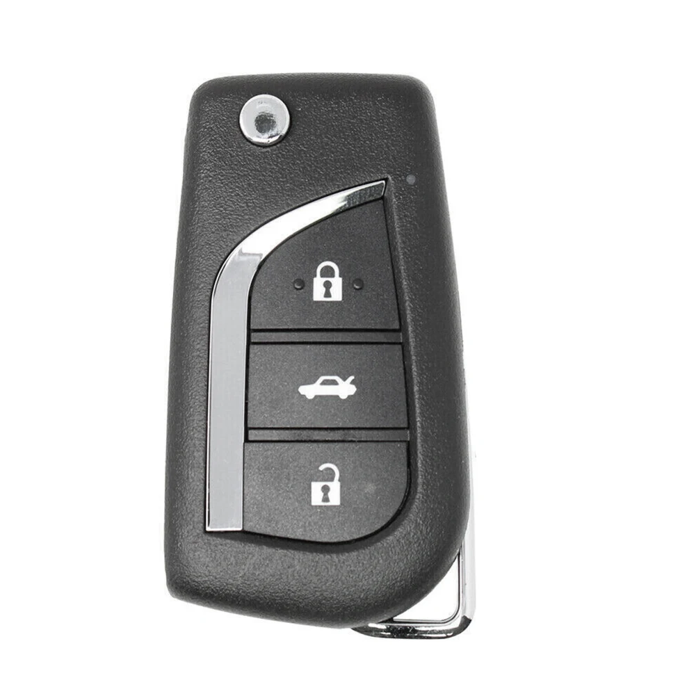 

For Xhorse XKTO00EN Universal Wire Remote Key Fob 3 Buttons for Toyota Type for VVDI Key Tool