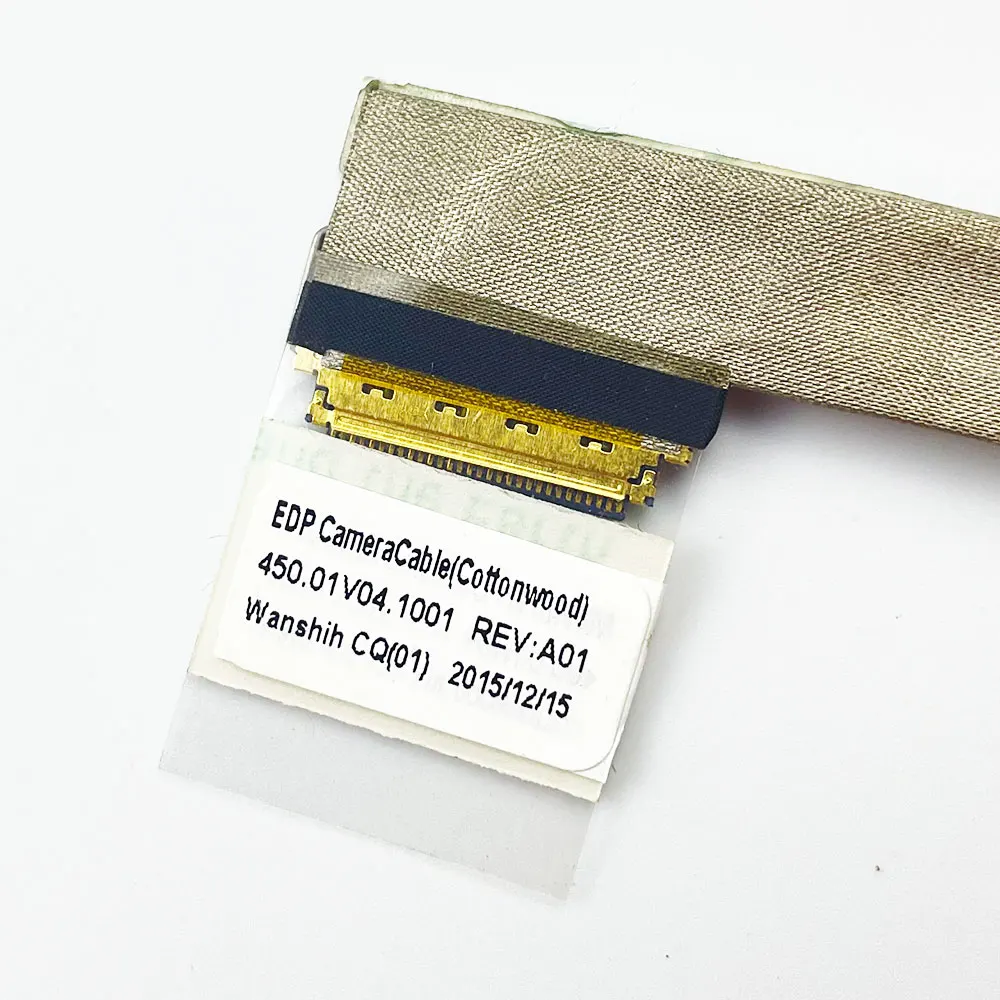 Dell Inspiron 13 7347 7348 7352 7359 P57G 노트북 LCD LED 디스플레이 리본 카메라 용 플렉스 케이블, 450.01V04.1001 04HDVW