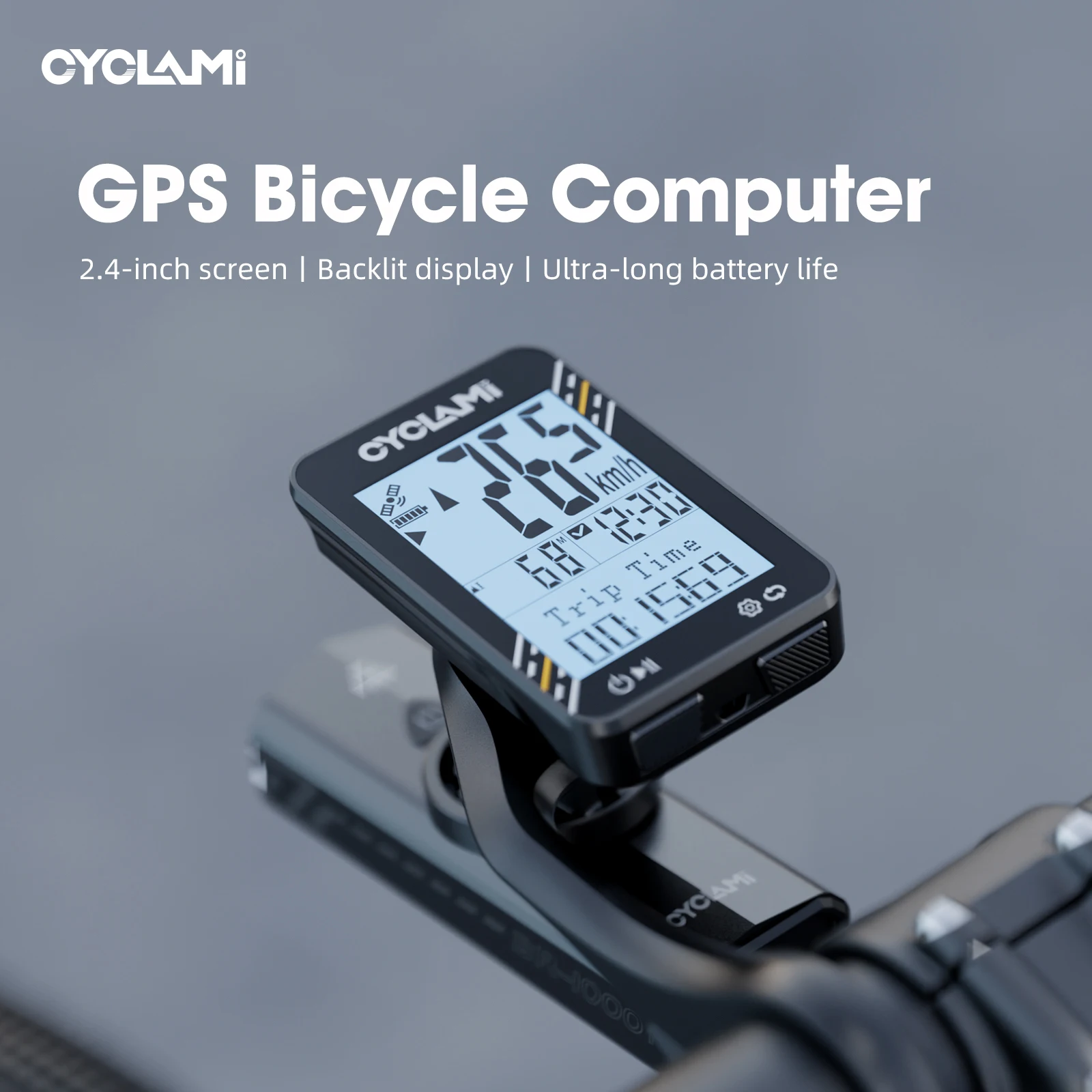 CYCLAMI BKV-310 Bike Computer Wireless GPS Speedometer