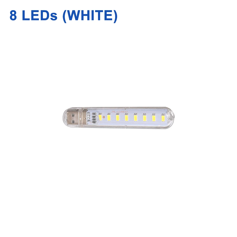 8LEDs White