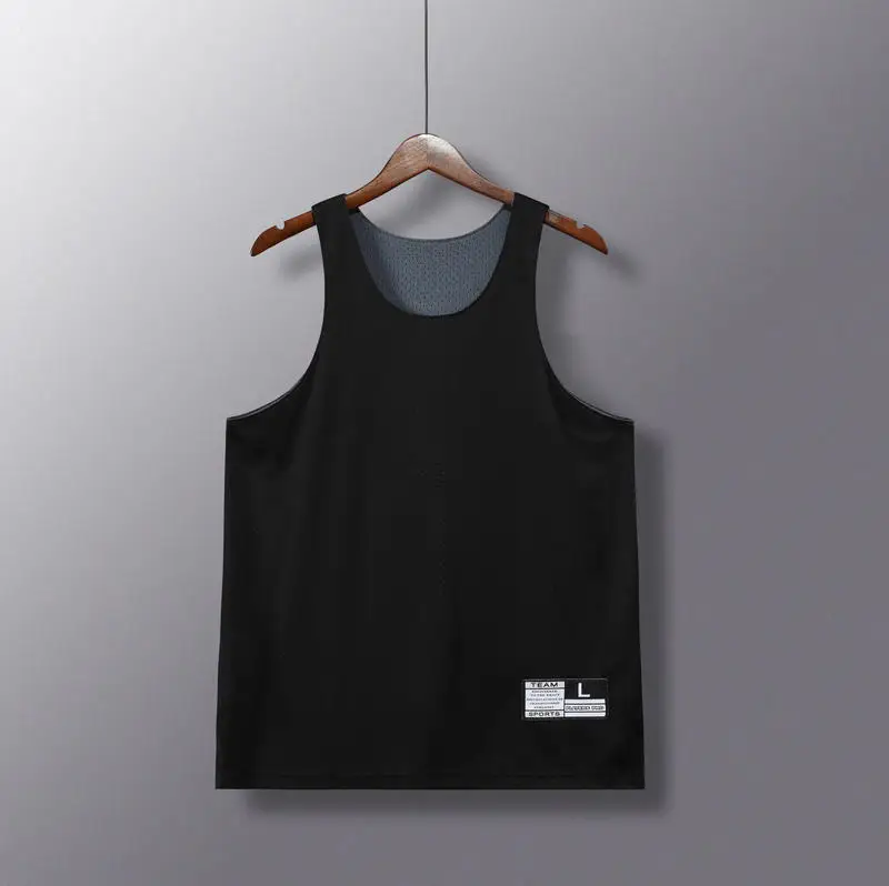 

Stay cool and comfortable during workouts with Men's Sleeveless Sportswear Round Neck Loose Vest