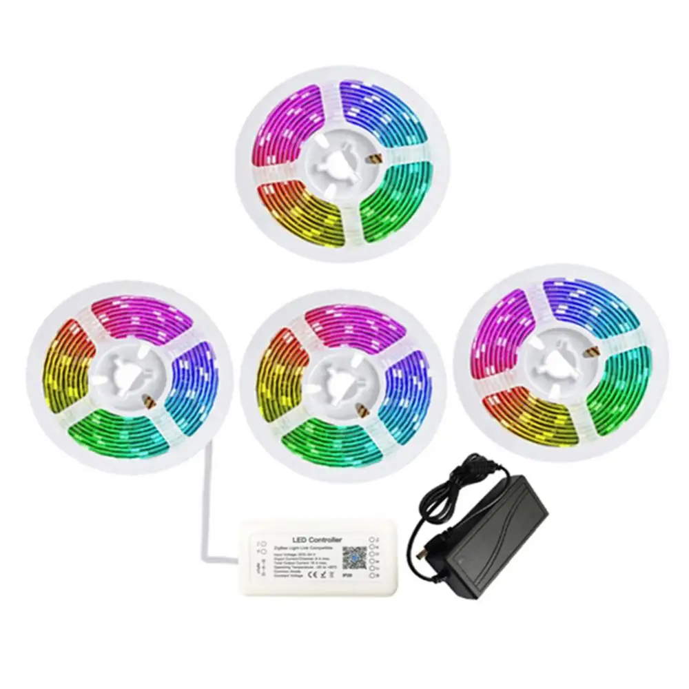 

Strip Light RGB5050 Strip Smart Alexa WIFI 24keys Control TV BackLight Neon Light for Room Decor Music lights
