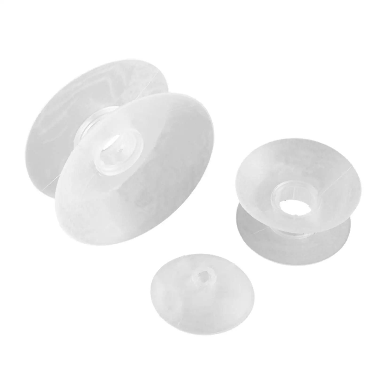 3Pcs Empty Spools Bobbin Spools Thread Accessories Sewing Tool Sewing Bobbins for DIY Ribbon Fishing Line Yarn Home