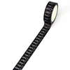 2024 NEW 1pc 10M Decor Dancing Skeleton Halloween Washi Tape for Scrapbooking Masking Tape Cute Journaling Stationery 3