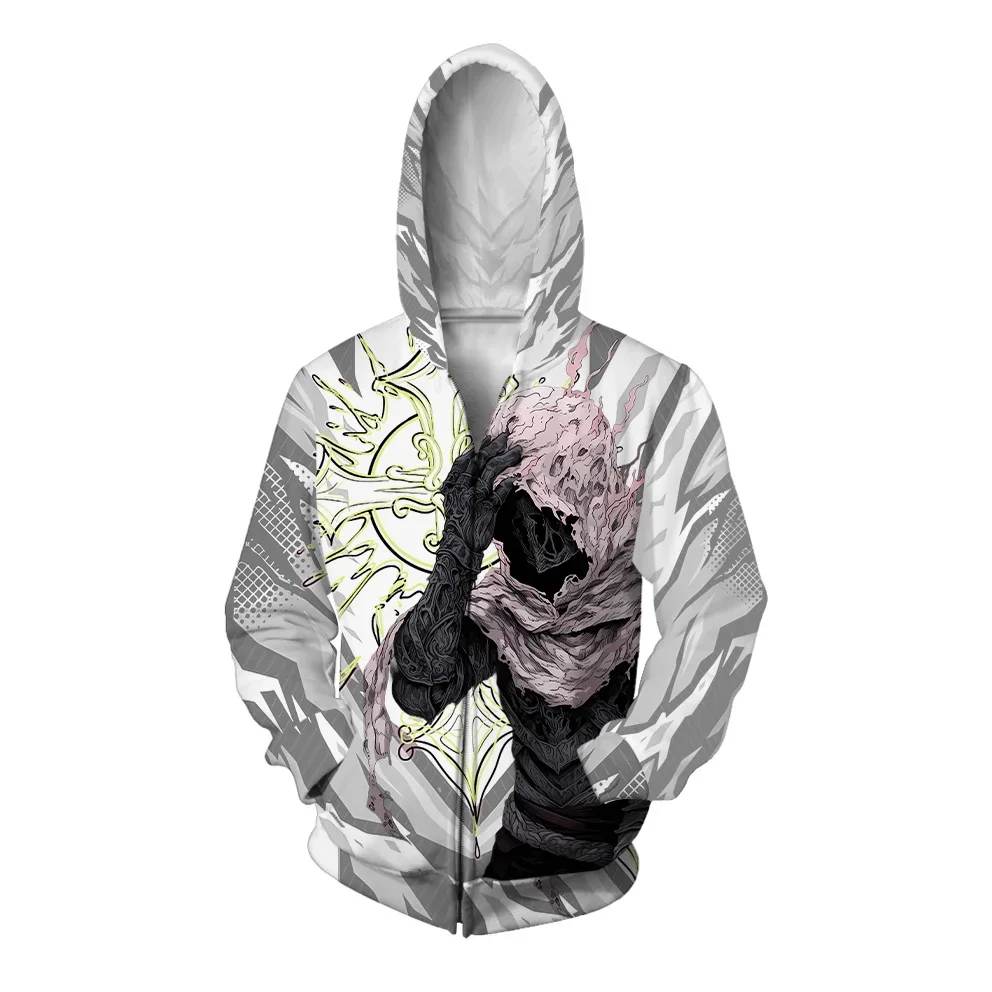 thumbnail image 1 of Ropa para hombre con estampado personalizado, moderna y versátil, nueva en sudaderas y sudaderas Sudadera con capucha cómoda y elegante, 1 of 5