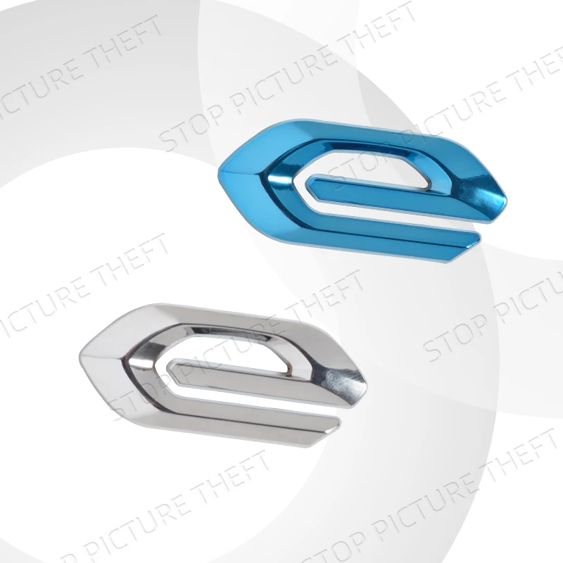 Shiny Gloss Black Metal Rear Car Badge For Peugeot GT Line 108 208 2008 308 3008