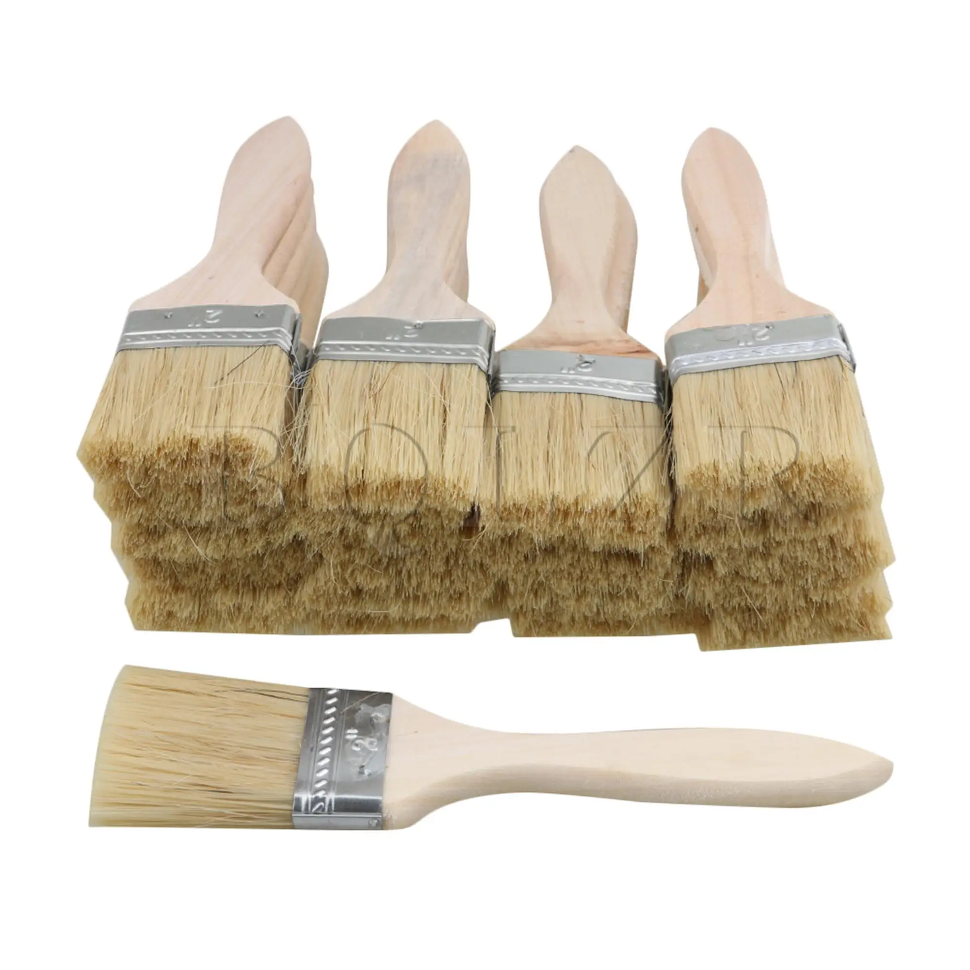 

20x толстые щеточки с деревянной ручкой Для лаков для краски пятен 17, 5x4, 5 см/20x 7 см/20,5X9 см