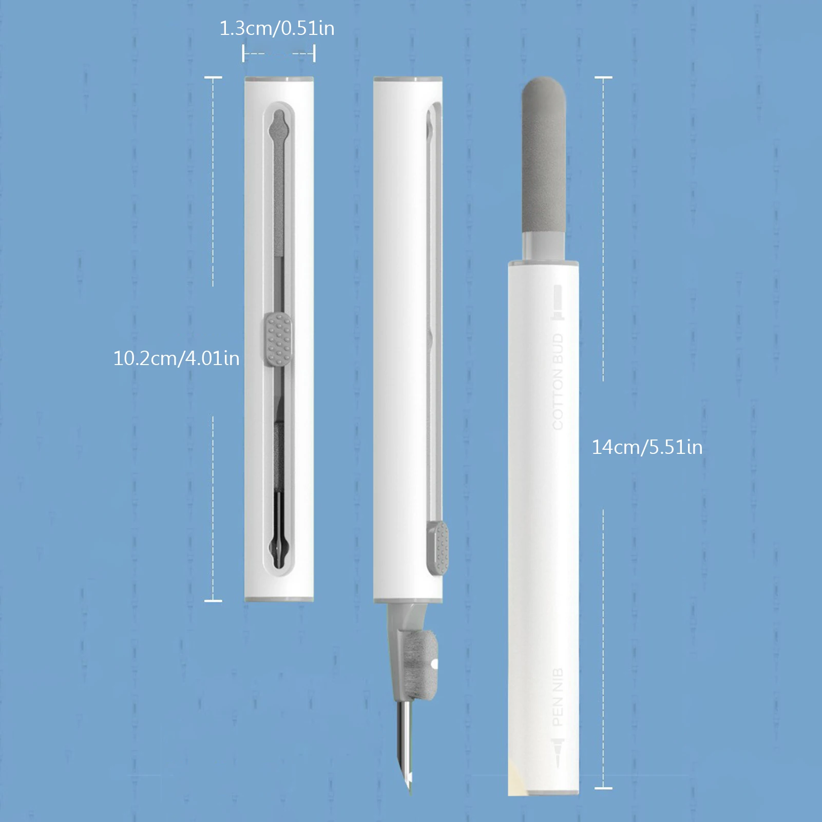 BT Earbuds Cleaning Pen Durable Cleaning Kit Clean Brush Earplug Cleaner Multi-Function Kit For Airpods Brush