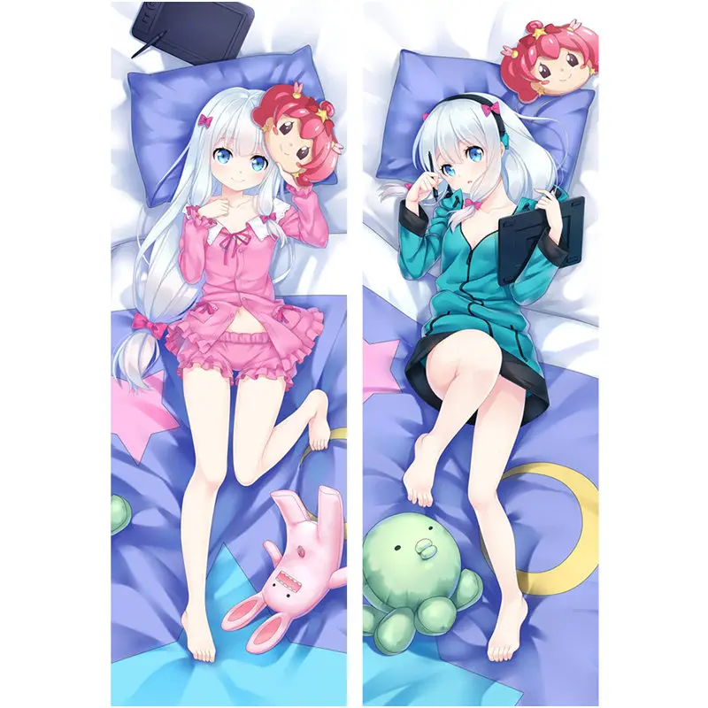 

Наволочка для подушки 2WAY/WT аниме "Eromanga-Sensei", Izumi Dakimakura Чехол, сексуальное 3D двухстороннее постельное белье, обнимающее тело, Наволочка на заказ