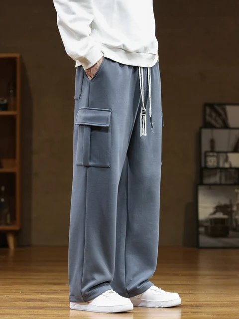 Y’s for men 23AW WIDE TAPERED PANTS Athletic Works Men's and Big Men's Slim Knit Pants, Sizes S