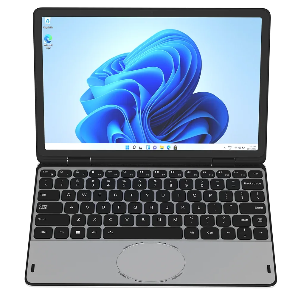 Mini Pocket PC Laptops Yoga 2 IN 1 Notebook 11 Inch Touch Screen Intel N100 32GB DDR4 1TB SSD WiFi5 Netbook Micro PC Computer 3