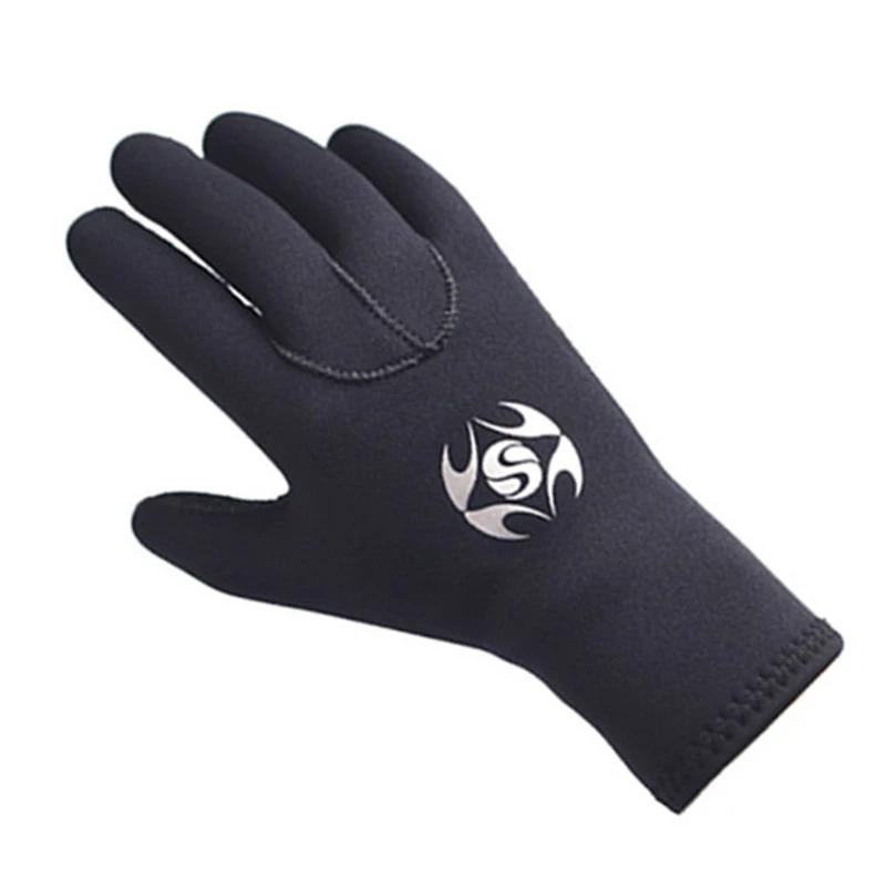 Water Glove 3mm Neoprene Five Finger keep Warm Wetsuit Winter Diving Gloves Snorkeling Paddling Surfing Kayaking Spearfishing 3