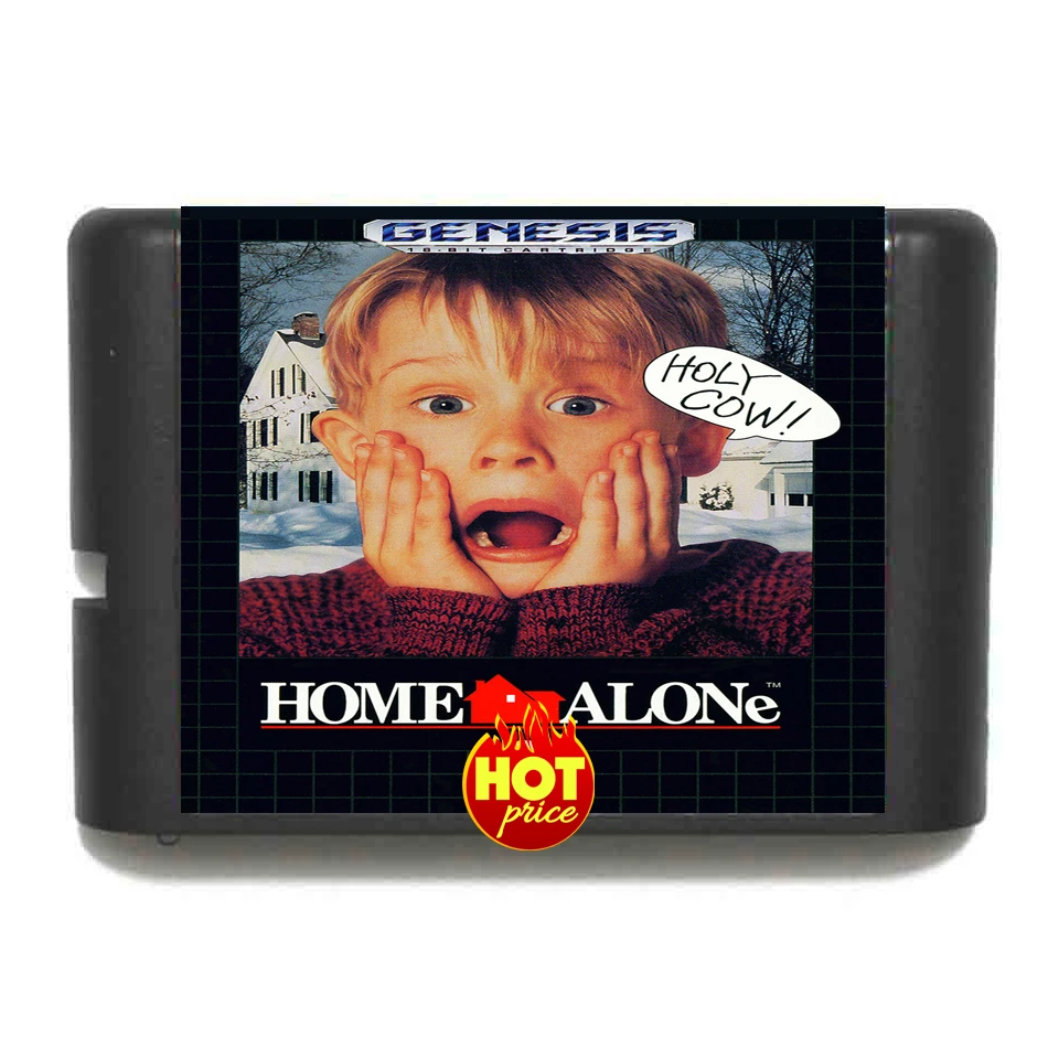 Nuovo Arrivo Home Alone 16Bit Md Game Card Per Sega Mega Drive Per Genesis