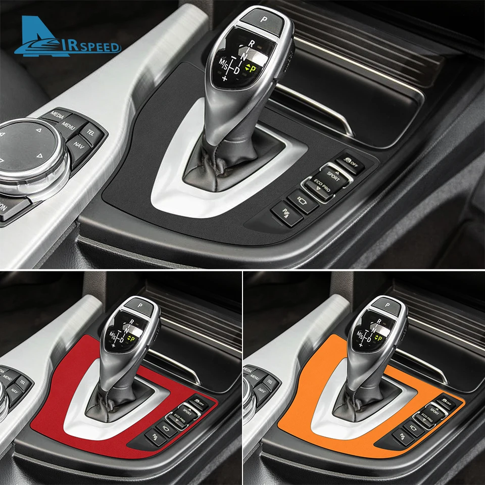 Striscia Decorativa Cambio Per BMW Serie 3/4/3GT F30 F31 F32 F34 F36 - Argento ABS