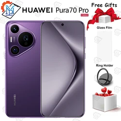 2024 New Original Huawei Pura 70 Pro 6.8 Inches Kunlun Glass 2 Screen Kirin 9010 Octa Core HarmonyOS 4.2 Cam 5050mAh Smartphone