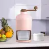 Ice Shaving Machine Slushie Portable with Ice Cube Tray DIY Ice Shaver Ice Crusher for Cafe Party Camping Bars Restaurants 3