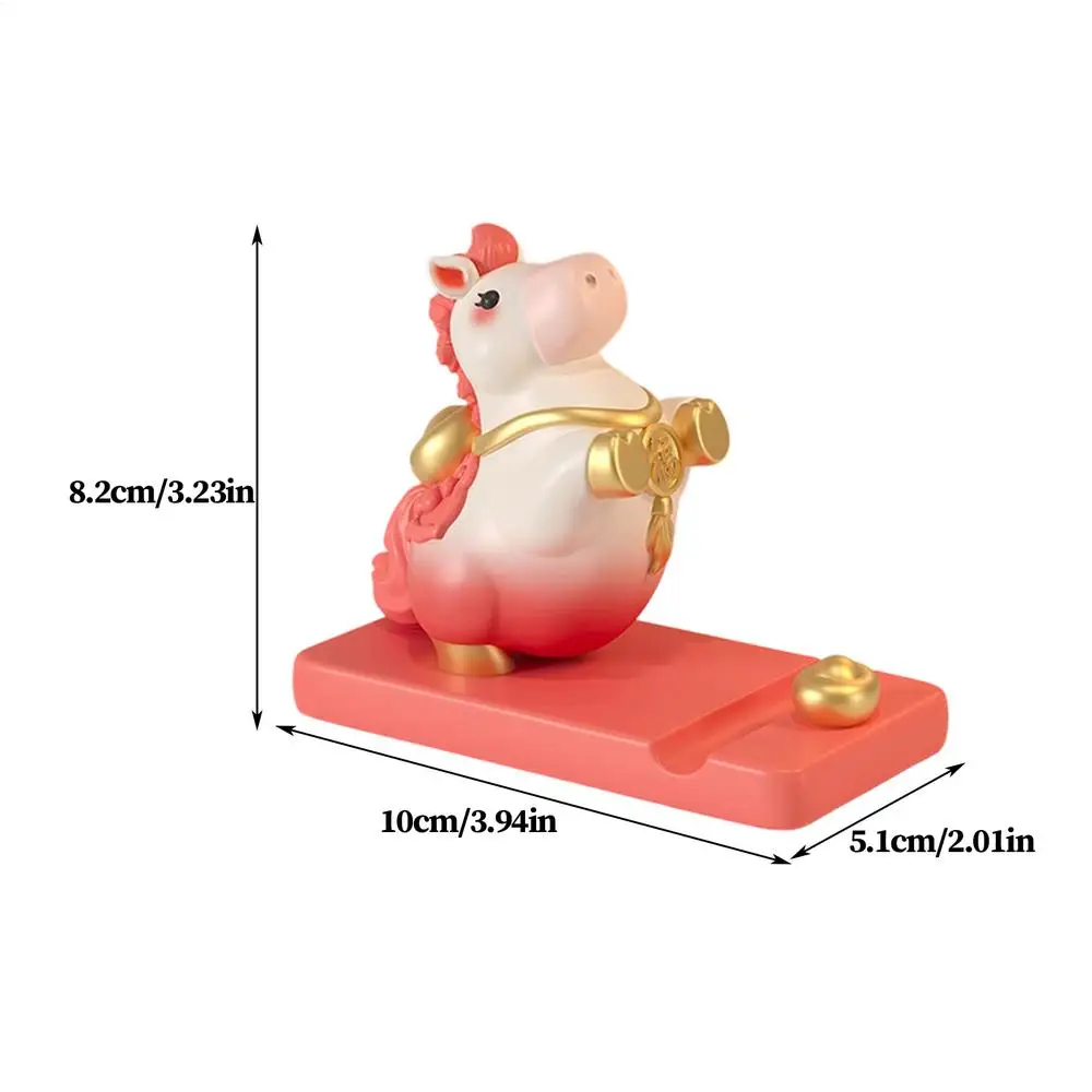 Charming Horse Design Phone Stand - Cute Decorative Holder