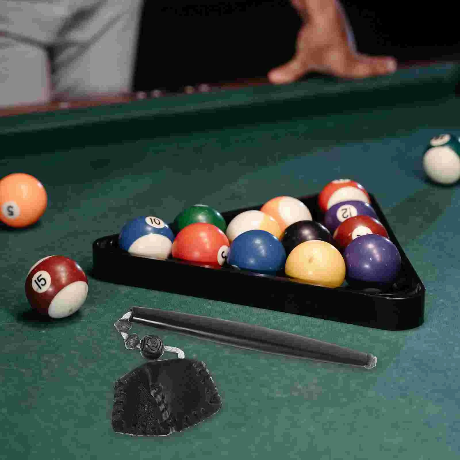 

Billiard Chocolate Powder Set Pocket Tools Snooker Pool Chalk Tip Plastic Cue Cover Supply Protector Chic Holder