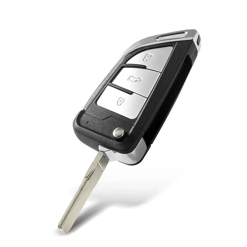 Key Case Modified Car Remote Flip Key For VW Golf Tiguan Polo Passat B5 Jetta Volkswagen Skoda Seat Folding Key Shell 2/3BT