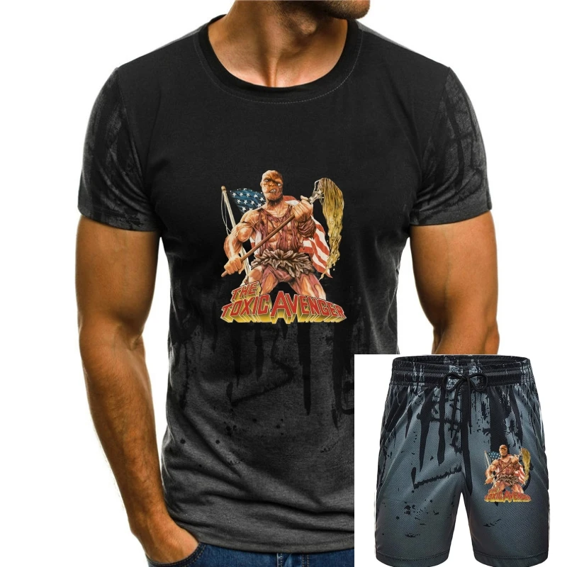 

The Toxic Avenger T-Shirt 80'S Horror Movie Tromaville 100% Cotton Graphic Tee Breathable Tee Shirt