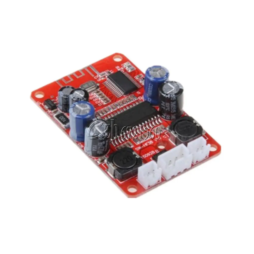 

TDA8932 15 Вт + 15 Вт 12 в Bluetooth аудио стерео двухканальная Плата усилителя 2X15W