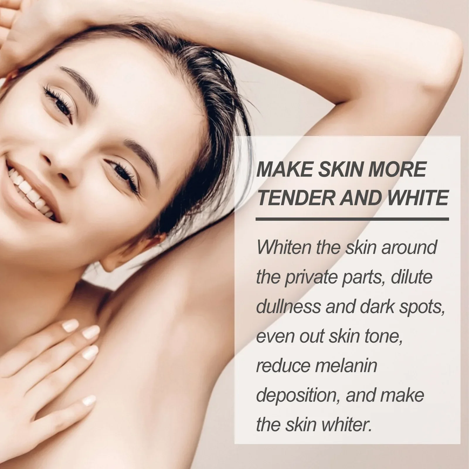 Body Bleaching Set Private Parts Lightening Snow Bleach Intimate Areas Whitening Pigmentation Melanin Brighten Skin Care Product 5