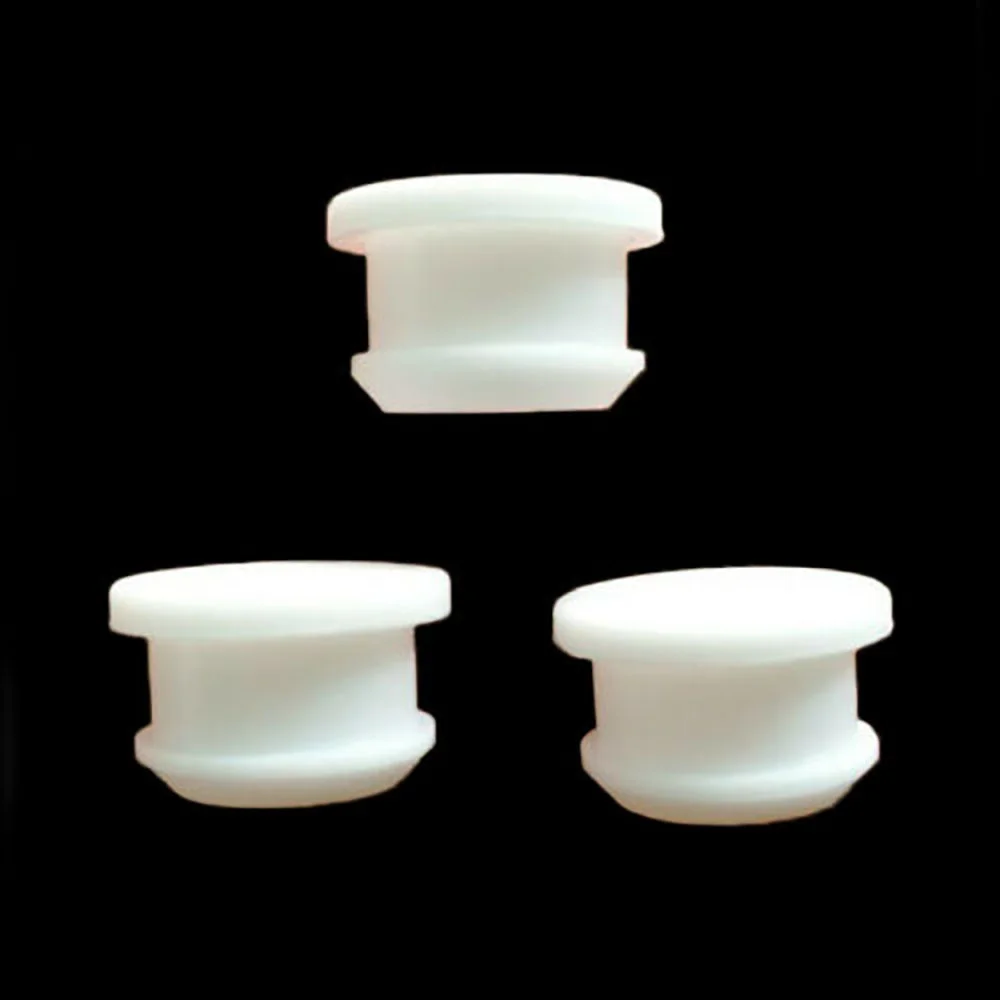 

10 pcs White Snap-on Silicone Rubber Cap Caps Pipe Inserts Bung 5mm To 20mm