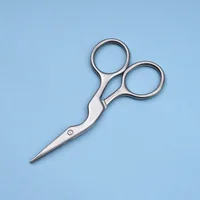 9.3cm Stainless Steel Zigzag Eyebrow Scissors DIY Craft Scissors Sew Diamond Painting Scissors Sewing Machine Accessories 2