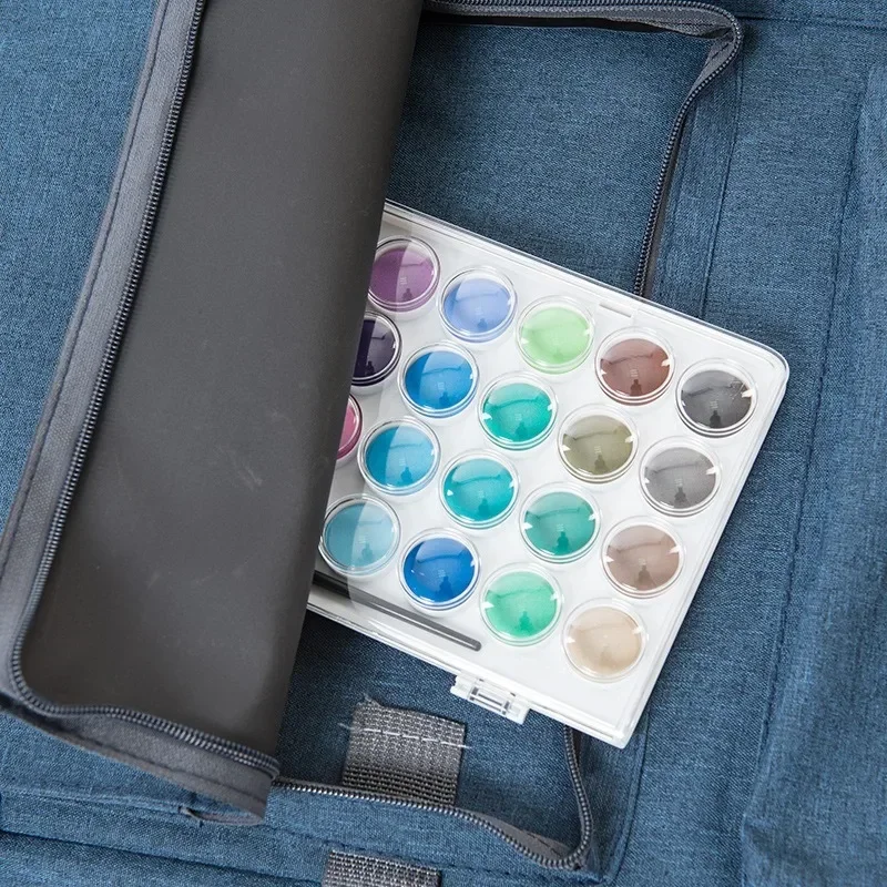 드로잉 보드 페인팅 세트용 대형 아트 백, 스케치 도구, 캔버스 페인팅, 아티스트용 미술 용품, 여행 스케치 백