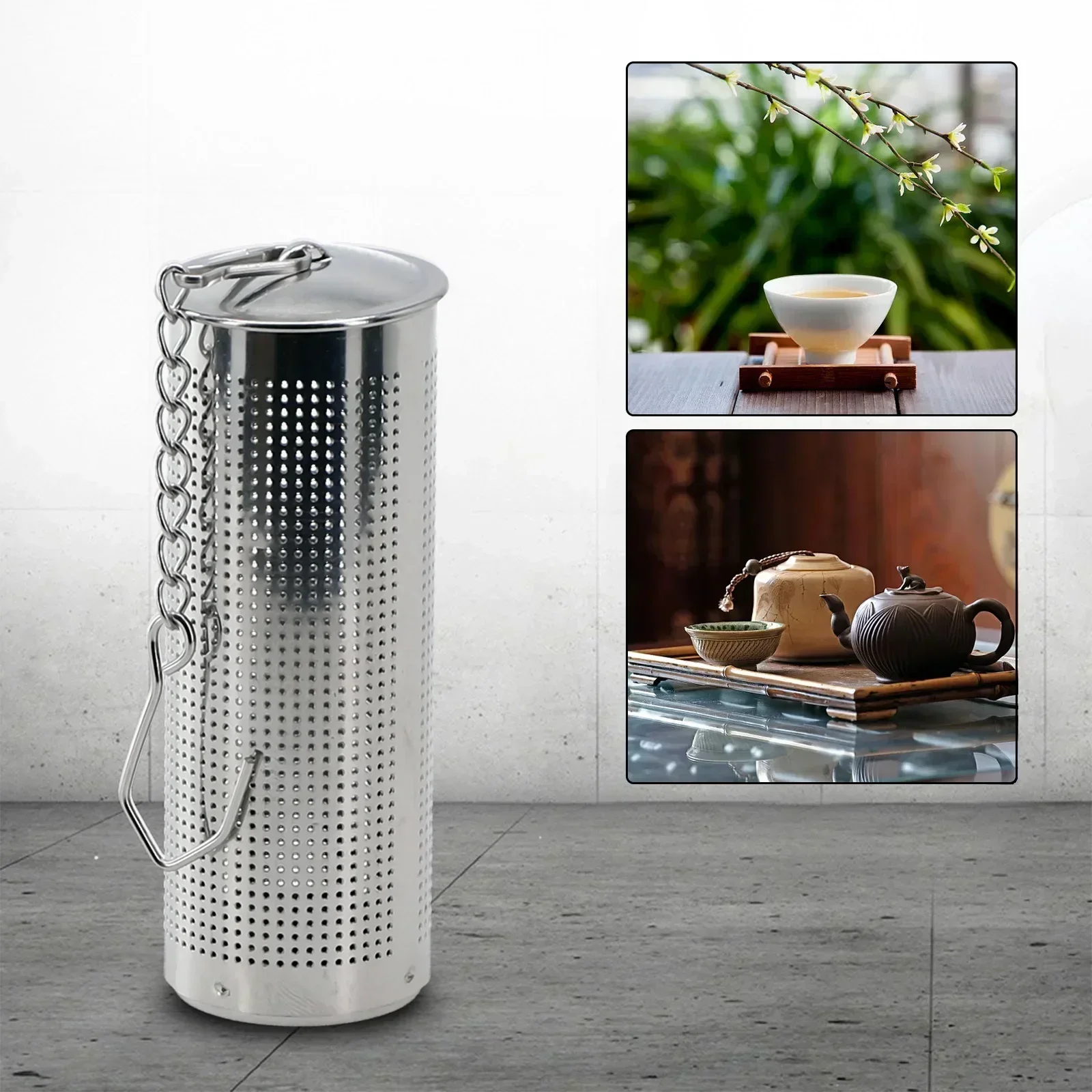 1PC Stainless Steel Tea Strainer Tea Cup Seasoning Balls Strainer Mesh Infuser Filter Strainers Fitting All Lovers tea infuser,tea strainer,tea filter