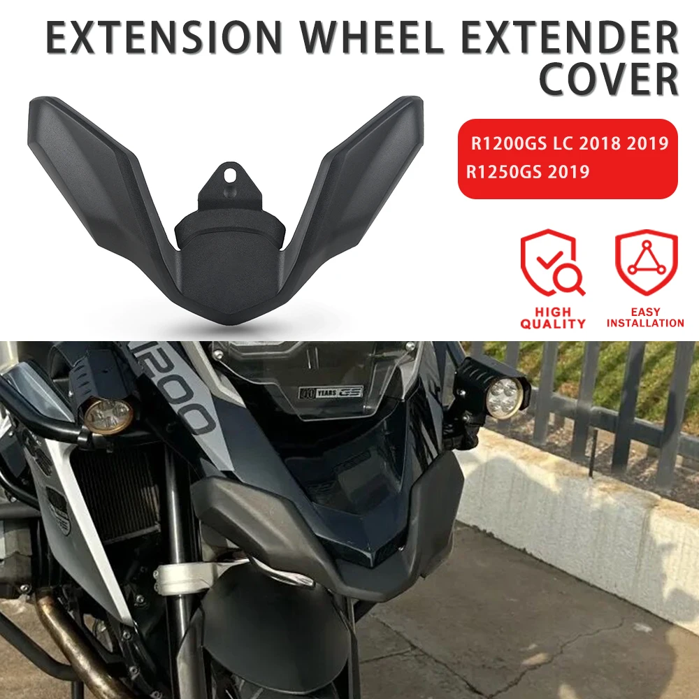 

For BMW R 1200GS R 1200 GS LC R1250GS R 1250GS 2018 2019 2020 2021 2022 2023 Front Beak Fairing Extension Wheel Extender Cover