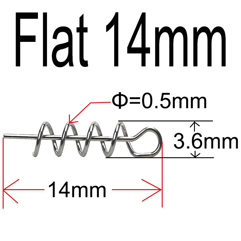 Enhanced Stainless Steel Fishing Spring Lock Connectors (20/50/100 pcs)