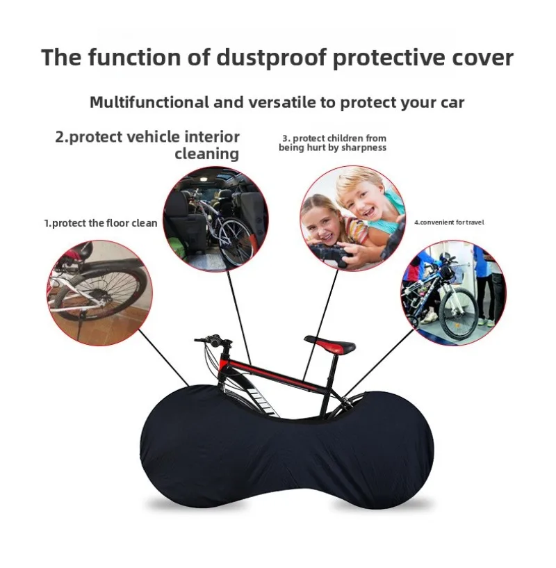 Ultimate Bicycle Dust and Sun Protective Cover - All-in-One Shield