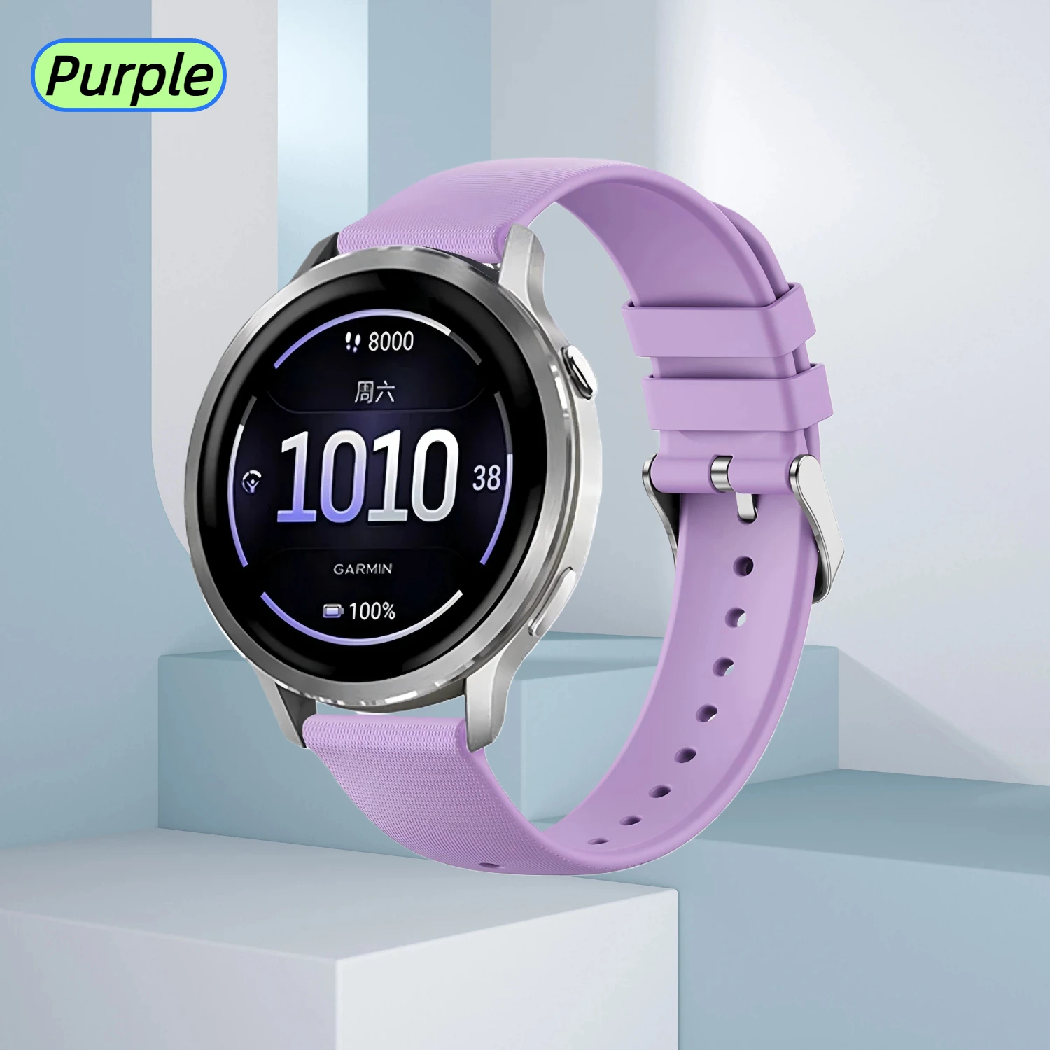 Elegant 18mm Strap for Smartwatches - Women's Wristband Bracelet Collection