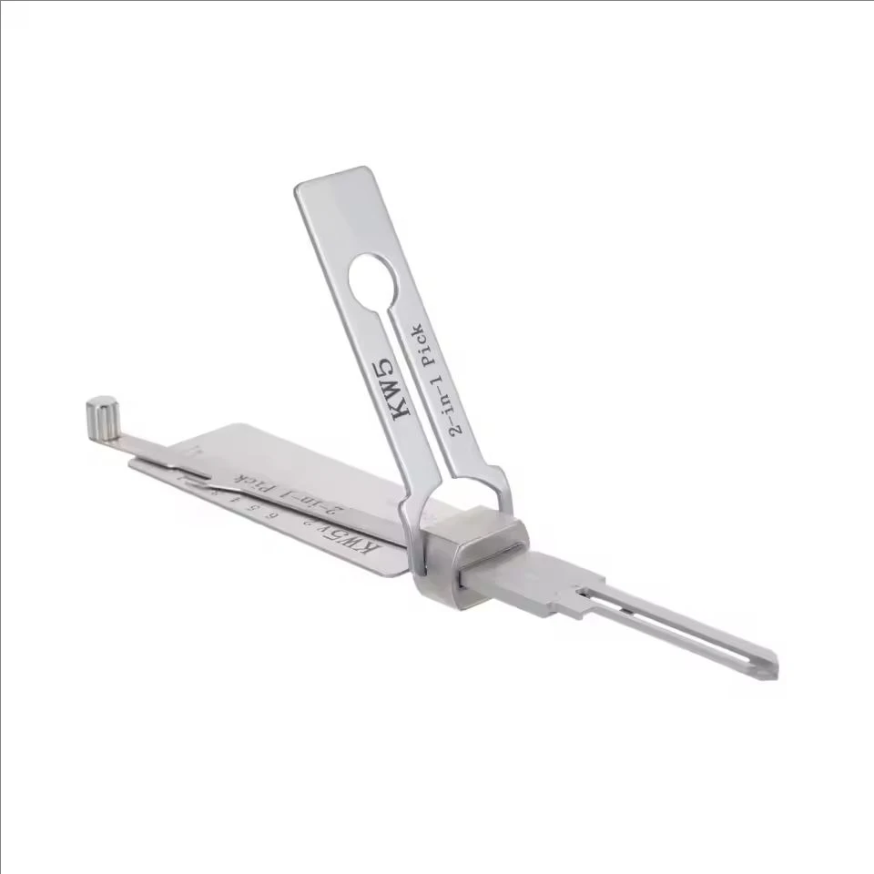 Precision Unlocking Tools 1Pcs Lock Decoder Lishi 2-in-1 Key Locksmith Tools