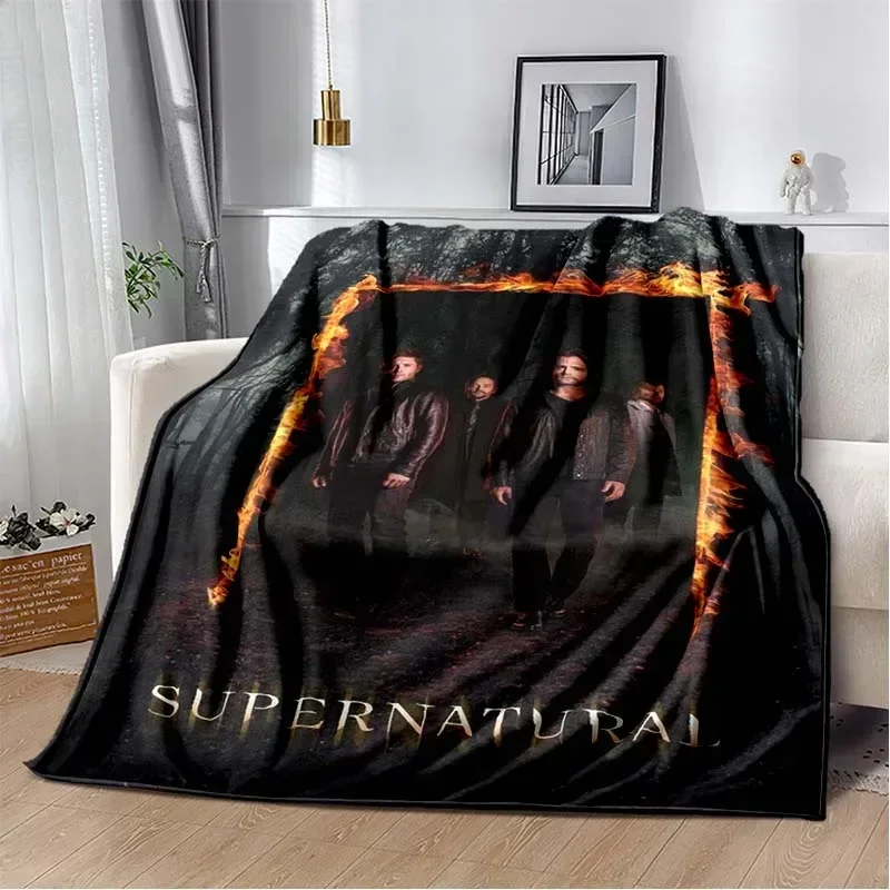 3D Supernatural Region Printed Blanket,Fashion Soft Cozy Living room Bedroom Office Sofa Bed Travel Blanket Birthday Gift 4