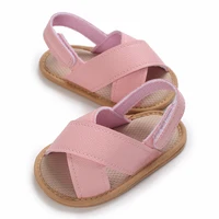 Summer Classic Multiple Pink Baby Sandals Comfortable and Casual Walking Shoes for Girls Aged 0-18 Months 5