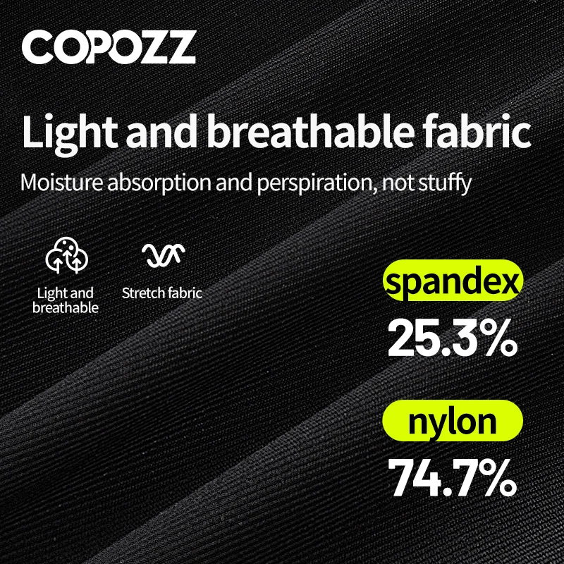 COPOZZ 22701 Outdoor Ski Knee Pads Motorcycle Skating Sports Protective Skiing Hip Protector Padded Breathable Adjustable Gear Shorts - Image 3