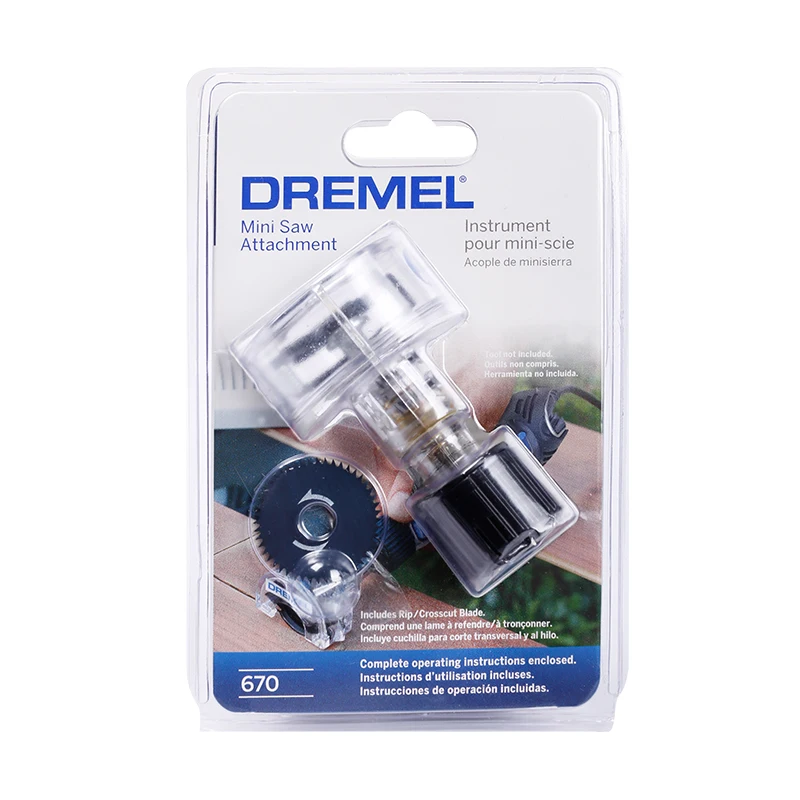 Dremel 670 Mini Testa Di Molatura Testa Della Spazzola Pezzo Da Taglio Attacco Per Sega Multifunzione 3000/4000/8220 Accessori Per Utensili Rotanti