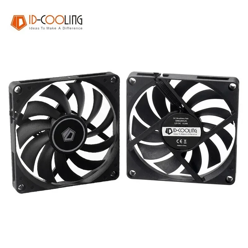Chassis Fan 80mm Ultra-thin Cooling Fan Small 4pin PWM 800-3000RPM Computer Case CPU Heat Sink PC ID-COOLING NO-8010-PWM