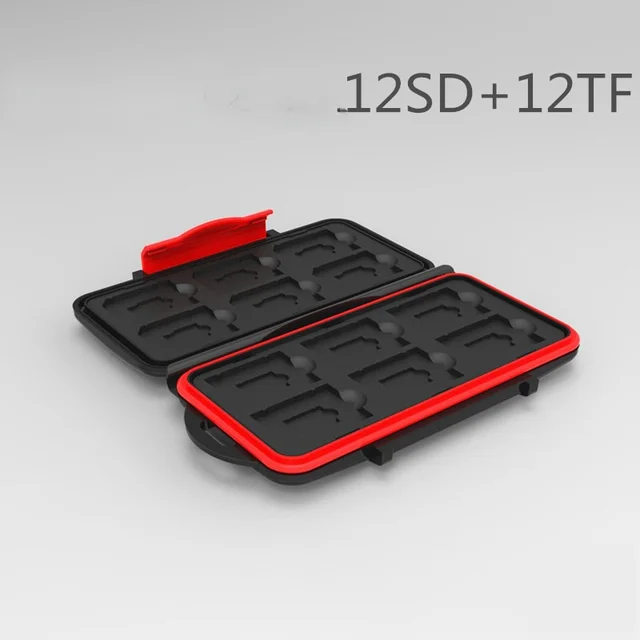 Estojo à prova d'água para cartões de memória