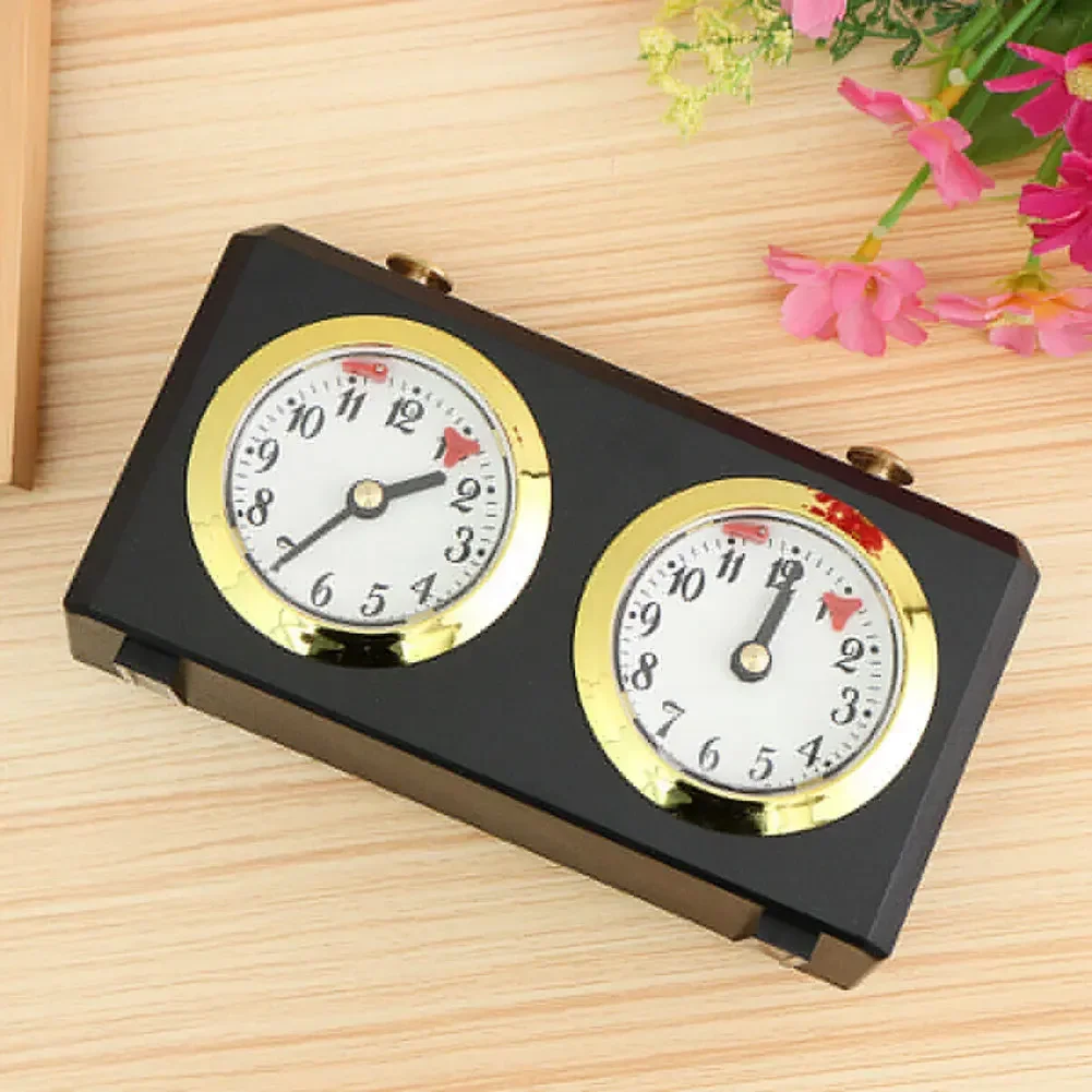 Retro Accurate Portable Competition Game Timer Chess Clock Analog Gift Professional Mechanical Count Up Down I-GO Accessories digital chess clock