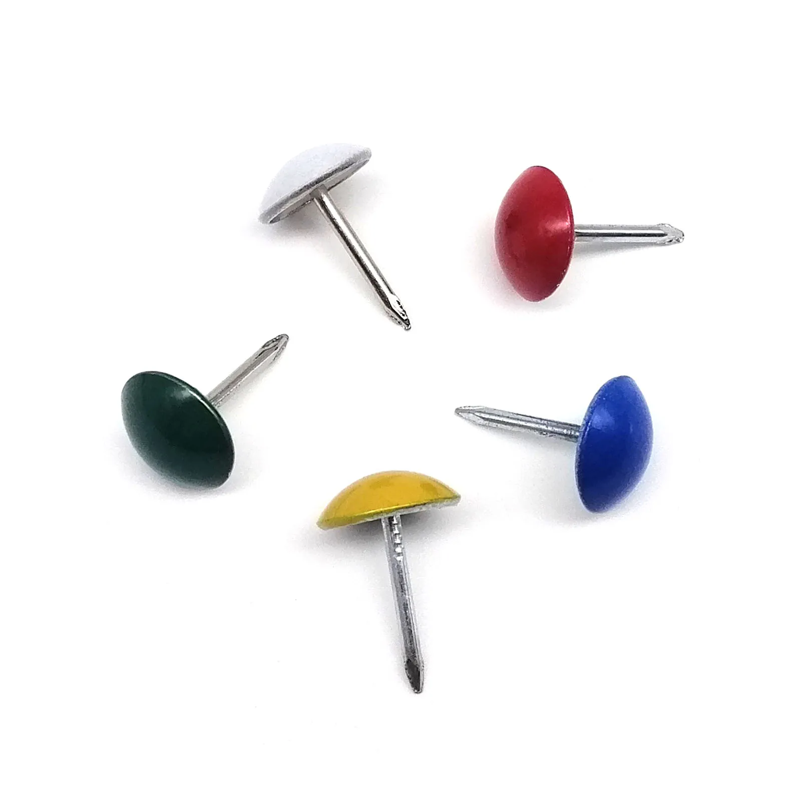 25pcs Upholstery Nail Jewelry Chest Wine Case Wooden Box Sofa Shoes Wall Decorative Tack Stud Pushpin Doornail Thumbtack 10/11mm upholstery nails