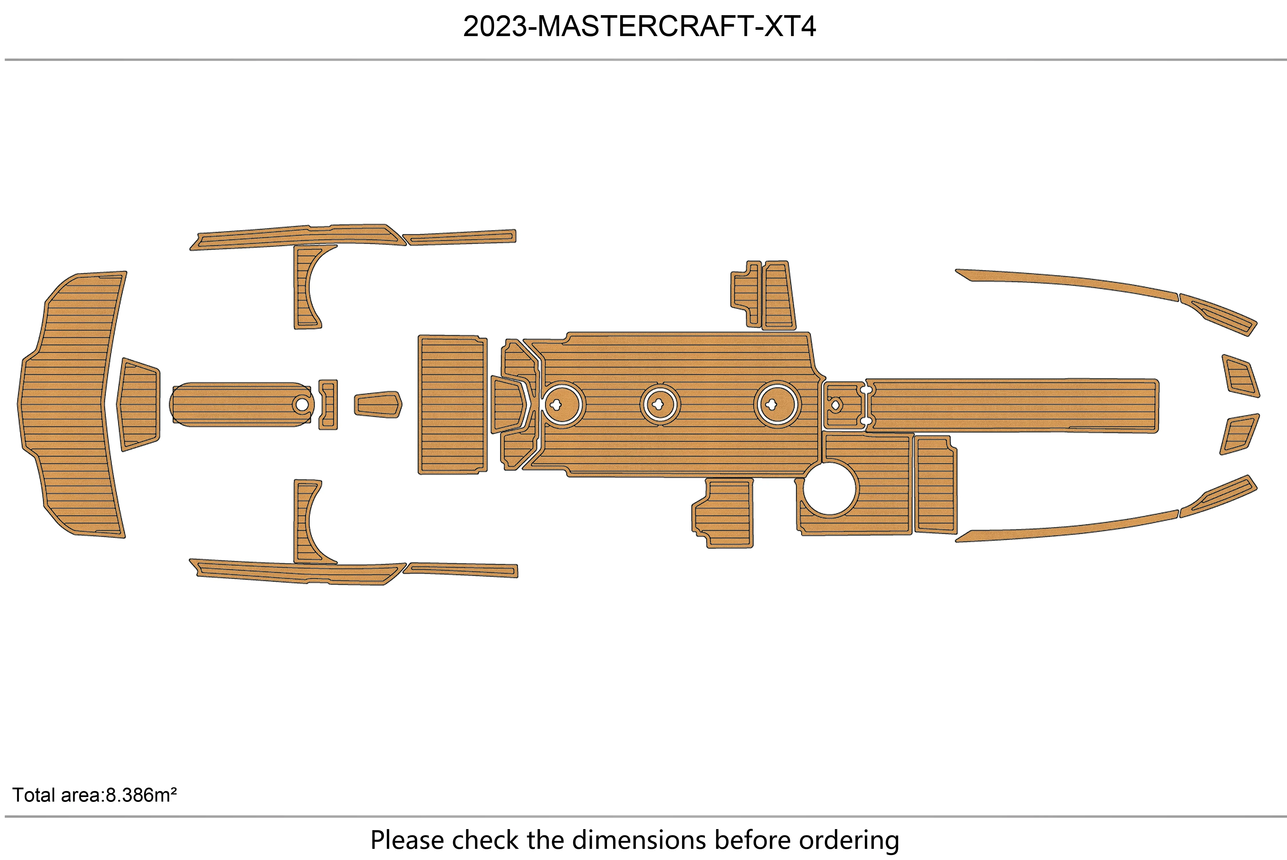 

2023 г., Основная платформа для плавания в кабине MASTERCRAFT XT24, 1/4 дюйма, 6 мм, искусственный ковер из ЭВА, для водных лыж, яхты, рыбалки, лодки, нескользящий напольный коврик