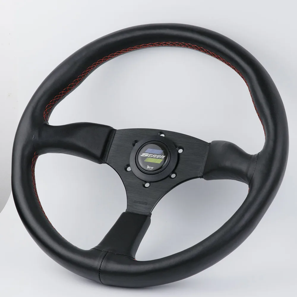カーレーシングス 14 インチ 350MM ドリフトアクリルステアリングホイール 1735308923_max.jpg
